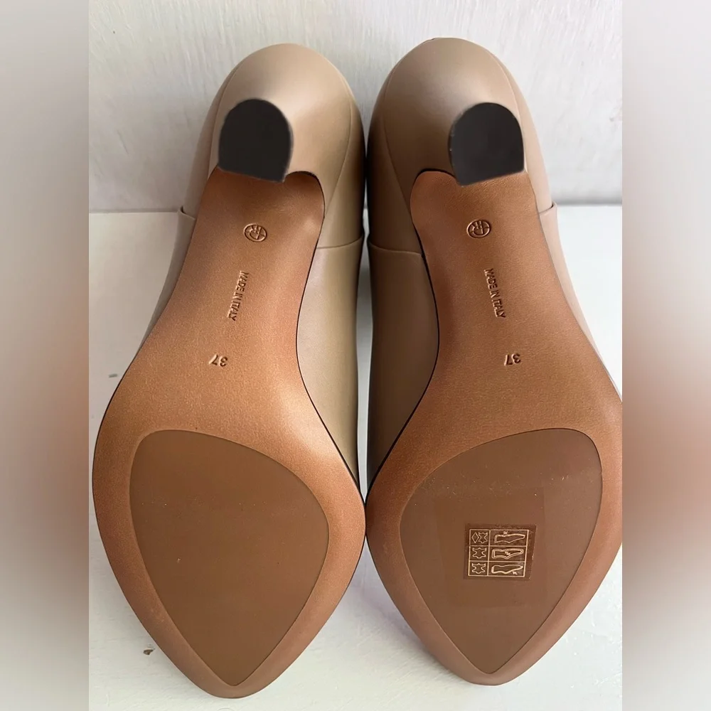 THE ROW Prudens Bootie- Neutral- 37